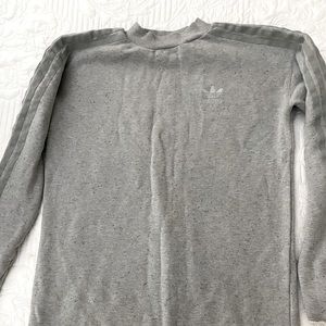 Adidas gray sweater dress